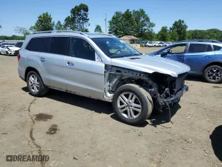 2016 Mercedes-Benz GL with VIN 4JGDF6EE4GA700773, listed as a Copart auction lot 57090524 with 75,739 mi miles and Salvage Title. Bid and sale history available at carsss.com. Image 4.