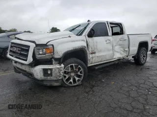 2014 GMC Sierra 1500 SLT с VIN 3GTU2VEC0EG240146, выставлен на аукционе Copart как лот 60805415 с пробегом Не указан миль и Списание • Salvage title. История ставок и продаж доступна на DreamBid. Изображение 1.