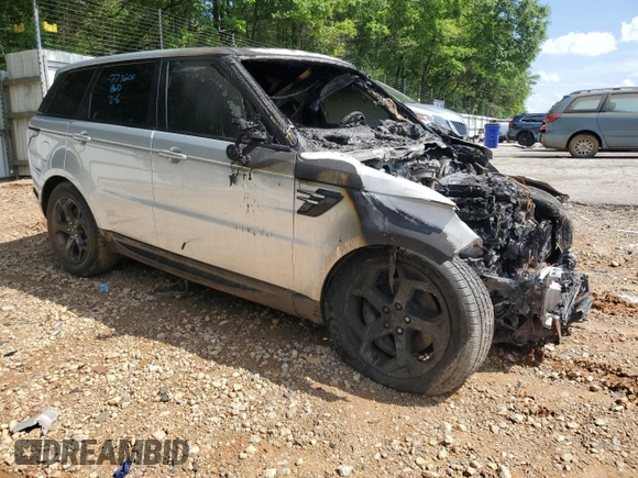 2018 Land Rover Range Rover Sport HSE z VIN SALWR2RV4JA192960, wystawiony jako Copart lot #55218695 z przebiegiem Nie podano mil oraz Szkoda całkowita • Salvage title. Historia ofert i sprzedaży dostępna na DreamBid. Obrazek 4.