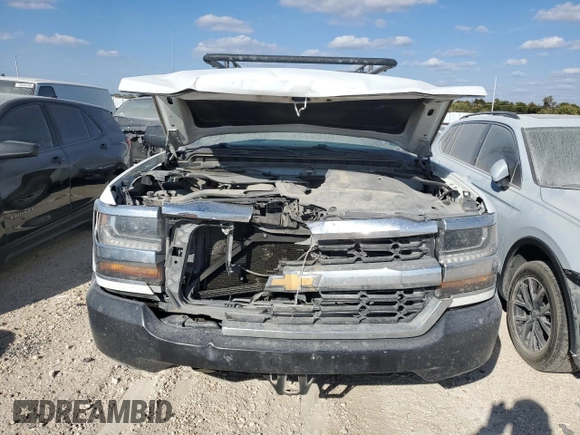2017 Chevrolet Silverado 1500 LS with VIN 1GCNCNEC9HZ221522, listed as a Copart auction lot 76026624 with 204,267 mi miles and Salvage Title. Bid and sale history available at carsss.com. Image 5.