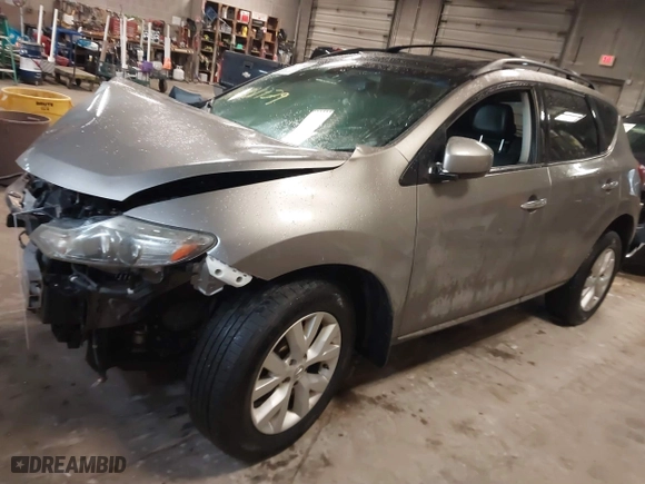 2012 Nissan Murano SV with VIN JN8AZ1MW4CW205342, listed as a IAAI auction lot 41681729 with 1 mi miles. Bid and sale history available at carsss.com. Image 16.