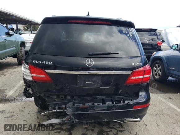 2017 Mercedes-Benz GLS with VIN 4JGDF6EE8HA809335, listed as a Copart auction lot 45687693 with 137,260 mi miles. Bid and sale history available at carsss.com. Image 6.