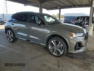 2022 Audi Q3 S line Premium Plus with VIN WA1EECF32N1007232, listed as a Copart auction lot 48738675 with 13,236 mi miles and Salvage Title. Bid and sale history available at carsss.com. Image 4.