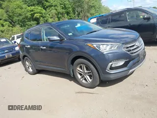 2017 Hyundai Santa Fe 2.4L with VIN 5XYZUDLB6HG447194, listed as a IAAI auction lot 42565850 with 159,403 mi miles and . Bid and sale history available at DreamBid. Image 1.