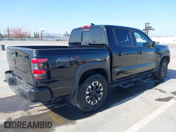 2024 Nissan Frontier SL with VIN 1N6ED1EJ4RN650125, listed as a IAAI auction lot 42193443 with 14,282 mi miles and . Bid and sale history available at DreamBid. Image 4.