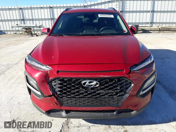 2020 Hyundai Kona SEL with VIN KM8K2CAA1LU497743, listed as a Copart auction lot 40992593 with 36,051 mi miles. Bid and sale history available at carsss.com. Image 5.