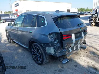 2023 BMW X3 sDrive30i z VIN 5UX43DP00P9S59680, wystawiony jako IAAI lot #42018453 z przebiegiem Nie podano mil oraz . Historia ofert i sprzedaży dostępna na DreamBid. Obrazek 3.