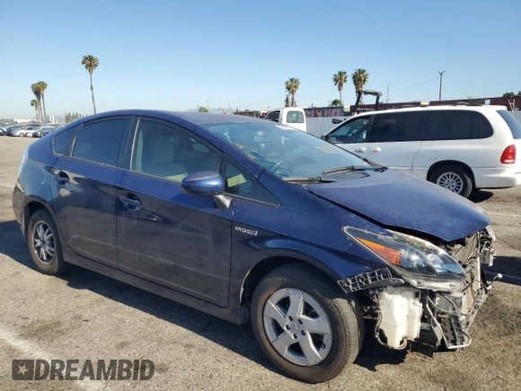 2012 Toyota Prius One with VIN JTDKN3DU2C1497799, listed as a Copart auction lot 56428375 with 208,195 mi miles and Salvage Title. Bid and sale history available at DreamBid. Image 4.