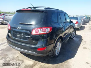 2012 Hyundai Santa Fe Limited with VIN 5XYZK3AB1CG120312, listed as a IAAI auction lot 41855080 with 143,783 mi miles. Bid and sale history available at carsss.com. Image 4.