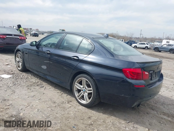 2013 BMW 5 Series 535i xDrive with VIN WBAFU7C51DDU75974, listed as a IAAI auction lot 41837789 with 216,394 mi miles and . Bid and sale history available at carsss.com. Image 3.