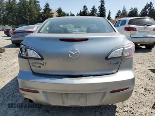 2012 Mazda Mazda3 i Touring with VIN JM1BL1V79C1628942, listed as a Copart auction lot 54449165 with 125,727 mi miles and Salvage Title. Bid and sale history available at carsss.com. Image 6.