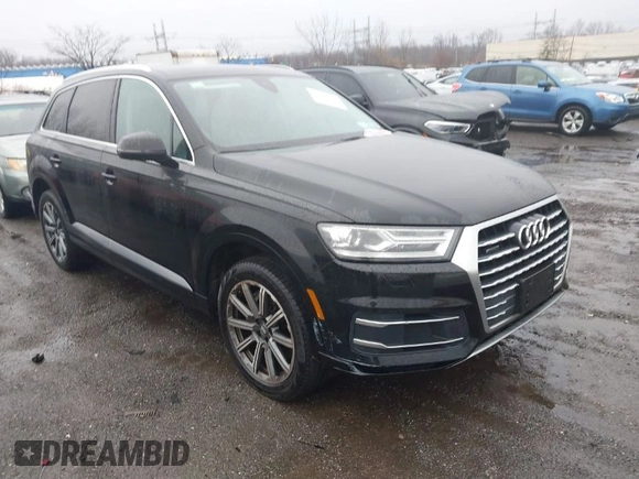 2019 Audi Q7 Premium with VIN WA1AHAF74KD029904, listed as a IAAI auction lot 41024012 with 79,896 mi miles and . Bid and sale history available at DreamBid. Image 1.