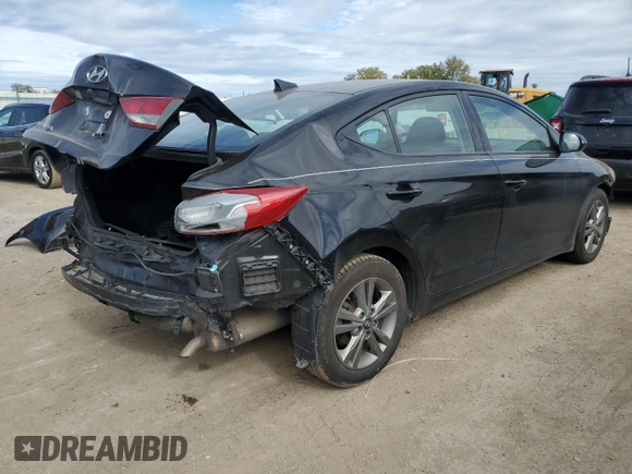 2018 Hyundai Elantra SEL z VIN 5NPD84LFXJH342528, wystawiony jako Copart lot #74570264 z przebiegiem 62 255 mil mil oraz Szkoda całkowita • Salvage title. Historia ofert i sprzedaży dostępna na DreamBid. Obrazek 3.