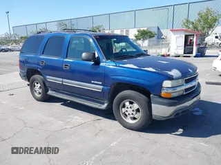 2002 Chevrolet Tahoe LS with VIN 1GNEK13T92J144002, listed as a IAAI auction lot 42654611 with Not provided miles and . Bid and sale history available at DreamBid. Image 1.
