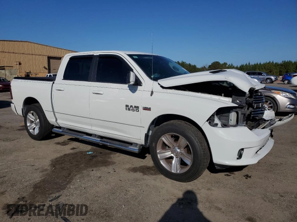 2016 Ram 1500 Sport with VIN 1C6RR6MT8GS414749, listed as a Copart auction lot 87182404 with 50,788 mi miles and Salvage Title. Bid and sale history available at carsss.com. Image 4.