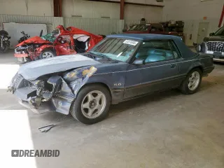 1983 Ford Mustang with VIN 1FABP27F8DF158802, listed as a Copart auction lot 63516945 with 3,424 mi miles and Salvage title. Bid and sale history available at DreamBid. Image 1.