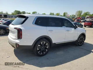 2023 Kia Telluride SX X-Line with VIN 5XYP5DGC1PG341113, listed as a Copart auction lot 54767765 with 8,774 mi miles and Salvage title. Bid and sale history available at DreamBid. Image 3.