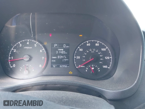 2018 Hyundai Accent SE with VIN 3KPC24A38JE033053, listed as a IAAI auction lot 41978766 with 160,956 mi miles and . Bid and sale history available at carsss.com. Image 7.