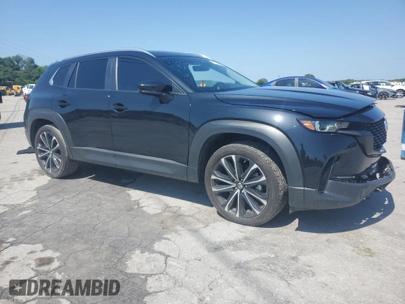 2023 Mazda CX-50 Meridian Edition with VIN 7MMVABXYXPN117298, listed as a Copart auction lot 61474695 with 42,738 mi miles and Salvage title. Bid and sale history available at DreamBid. Image 4.