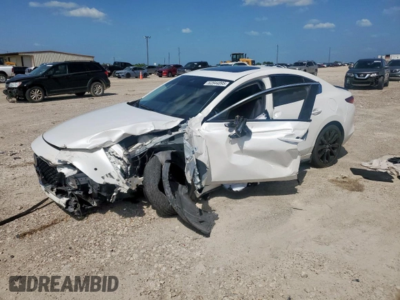 2023 Mazda 3 Premium Plus with VIN 3MZBPBEY3PM352623, listed as a Copart auction lot 63944895 with 15,645 mi miles and Salvage title. Bid and sale history available at DreamBid. Image 1.