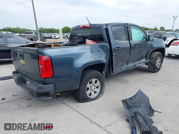 2019 Chevrolet Colorado 2WD Work Truck with VIN 1GCGSBEA4K1298975, listed as a IAAI auction lot 41866426 with 115,625 mi miles and . Bid and sale history available at DreamBid. Image 4.