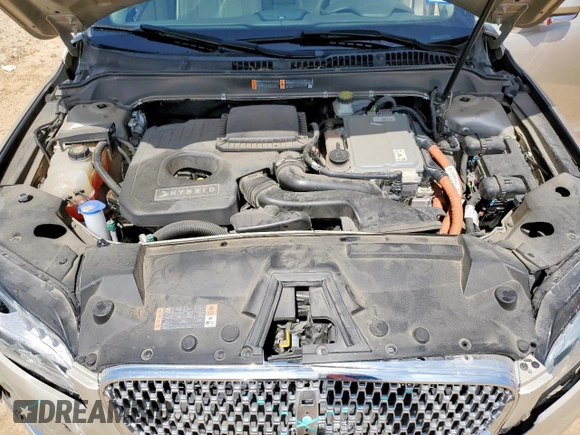 2017 Lincoln MKZ Hybrid Reserve with VIN 3LN6L5MU9HR632823, listed as a Copart auction lot 58886635 with 39,680 mi miles and Salvage title. Bid and sale history available at DreamBid. Image 11.