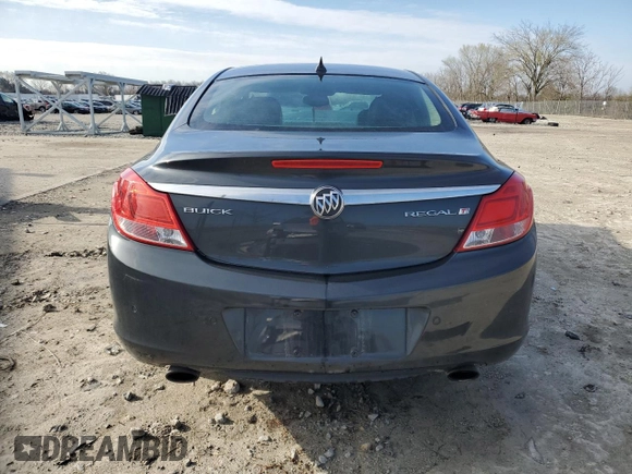 2013 Buick Regal Turbo Premium 1 with VIN 2G4GS5EV8D9159415, listed as a Copart auction lot 51696405 with 127,840 mi miles and Salvage Title. Bid and sale history available at carsss.com. Image 6.