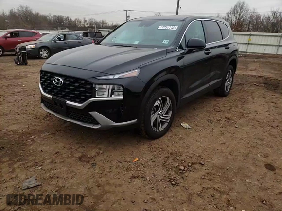2021 Hyundai Santa Fe SE with VIN 5NMS1DAJ9MH355842, listed as a Copart auction lot 71052112 with 21,556 mi miles. Bid and sale history available at carsss.com. Image 12.