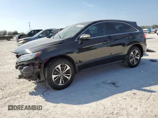 2017 Acura RDX w/Advance Pkg with VIN 5J8TB3H74HL019799, listed as a Copart auction lot 43825545 with 0 mi miles and Salvage Title. Bid and sale history available at carsss.com. Image 1.