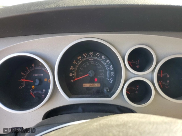 2007 Toyota Tundra SR5 with VIN 5TFBV54107X020678, listed as a Copart auction lot 49513105 with 168,610 mi miles and Salvage Title. Bid and sale history available at carsss.com. Image 9.