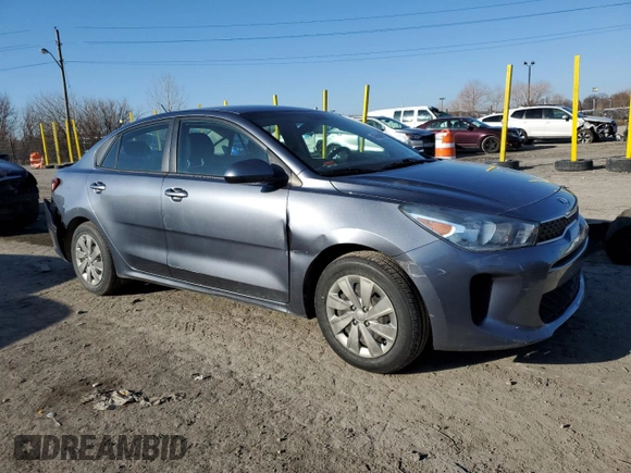 2020 Kia Rio LX with VIN 3KPA24ADXLE295966, listed as a Copart auction lot 48459415 with 37,003 mi miles and Salvage Title. Bid and sale history available at DreamBid. Image 4.