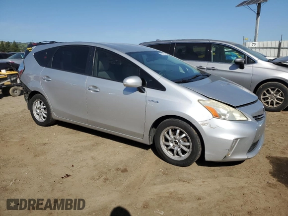 2014 Toyota Prius Two with VIN JTDZN3EU9E3302835, listed as a Copart auction lot 52028935 with 531,449 mi miles and Salvage Title. Bid and sale history available at DreamBid. Image 4.