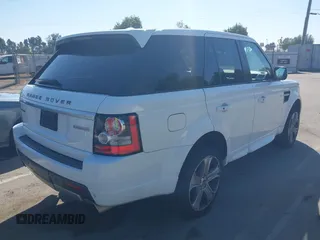 2013 Land Rover Range Rover Sport SC with VIN SALSH2E40DA792930, listed as a IAAI auction lot 42121819 with 154,654 mi miles and . Bid and sale history available at DreamBid. Image 4.