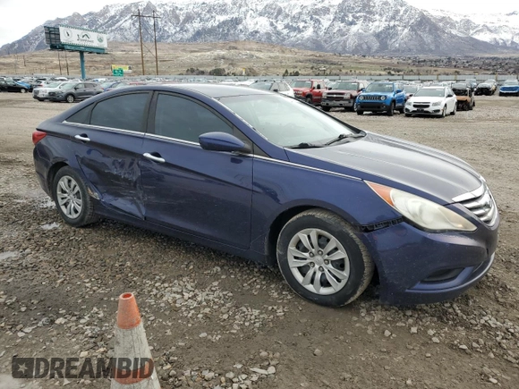 2011 Hyundai Sonata GLS z VIN 5NPEB4AC3BH079931, wystawiony jako Copart lot #49414425 z przebiegiem 186 518 mil mil oraz Szkoda całkowita • Salvage title. Historia ofert i sprzedaży dostępna na DreamBid. Obrazek 4.