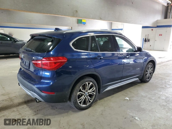 2017 BMW X1 xDrive28i with VIN WBXHT3C38H5F81270, listed as a Copart auction lot 49447865 with 185,048 mi miles and Clean Title. Bid and sale history available at carsss.com. Image 3.