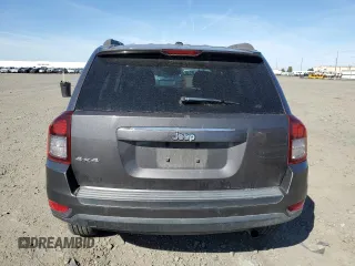 2014 Jeep Compass Sport with VIN 1C4NJDBB3ED757029, listed as a Copart auction lot 52460225 with 127,814 mi miles and Salvage Title. Bid and sale history available at carsss.com. Image 6.