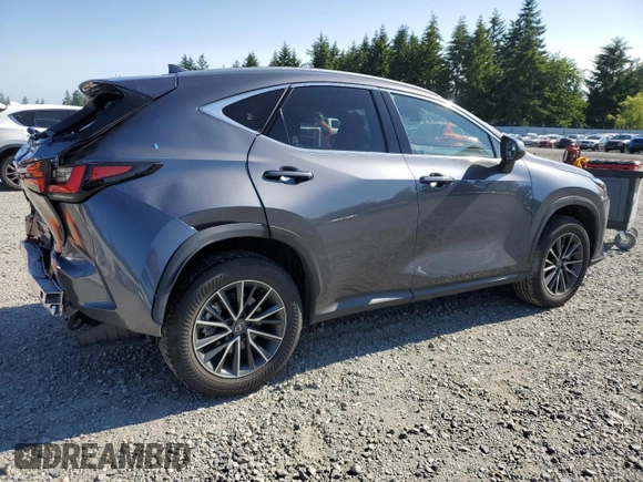 2024 Lexus NX 350 with VIN JTJAGCEZ7R2015151, listed as a Copart auction lot 59238605 with 10,307 mi miles and Salvage title. Bid and sale history available at DreamBid. Image 3.