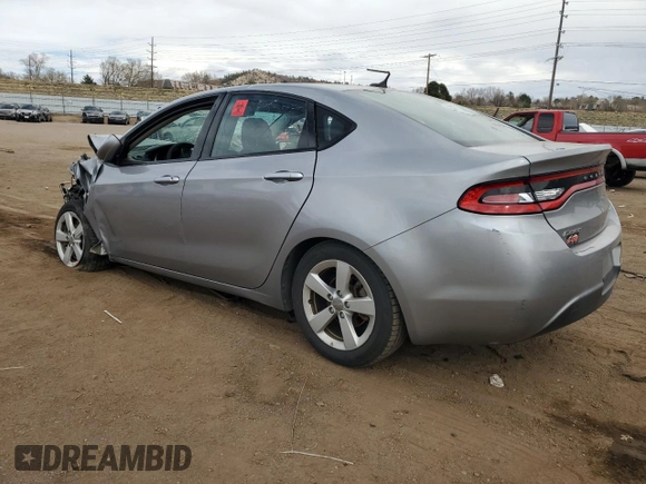 2015 Dodge Dart SXT with VIN 1C3CDFBB3FD315268, listed as a Copart auction lot 51171935 with 0 mi miles and Salvage Title. Bid and sale history available at carsss.com. Image 2.