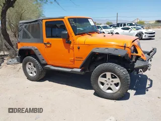 2012 Jeep Wrangler Sport with VIN 1C4AJWAG1CL178406, listed as a IAAI auction lot 42300522 with 110,767 mi miles and . Bid and sale history available at DreamBid. Image 1.