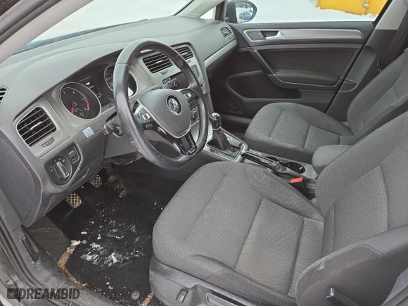 2015 Volkswagen Golf SportWagen TDI SE with VIN 3VWFA7AU8FM501822, listed as a Copart auction lot 45710485 with 268,797 mi miles and Salvage Title. Bid and sale history available at carsss.com. Image 7.