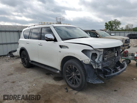 2018 Nissan Armada Platinum с VIN JN8AY2NE2J9730460, выставлен на аукционе Copart как лот 54322235 с пробегом 106 828 миль миль и Списание • Salvage title. История ставок и продаж доступна на DreamBid. Изображение 4.