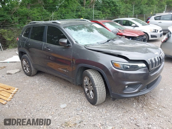 2020 Jeep Cherokee Latitude Plus with VIN 1C4PJMLBXLD580130, listed as a IAAI auction lot 42344240 with 82,814 mi miles and . Bid and sale history available at DreamBid. Image 1.