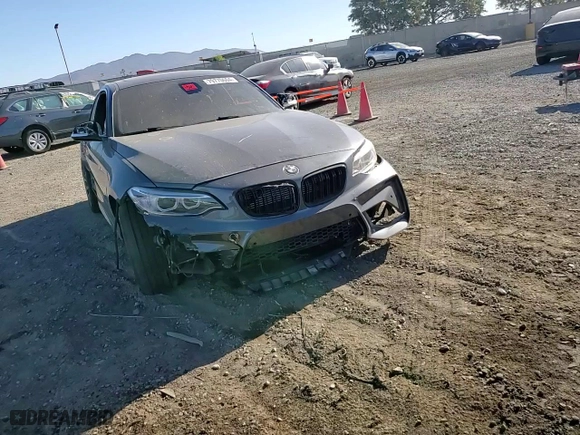 2017 BMW 2 Series M240i with VIN WBA2G1C30HV638986, listed as a Copart auction lot 79770604 with 0 mi miles and Salvage Title. Bid and sale history available at carsss.com. Image 10.