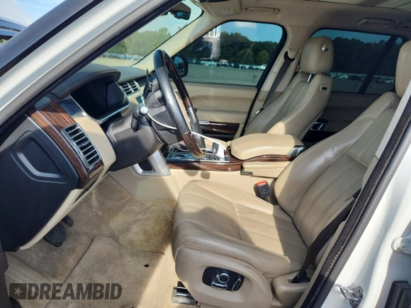 2017 Land Rover Range Rover HSE with VIN SALGS2FV7HA348853, listed as a Copart auction lot 63279935 with 126,204 mi miles and Clean title. Bid and sale history available at DreamBid. Image 7.