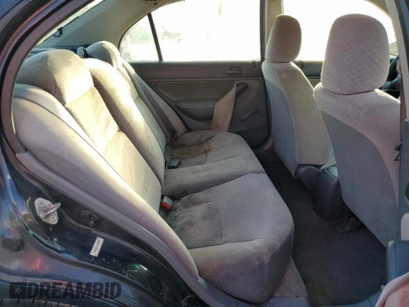 2001 Honda Civic with VIN 1HGES15231L060100, listed as a Copart auction lot 76254824 with Not provided miles and Clean title. Bid and sale history available at DreamBid. Image 10.