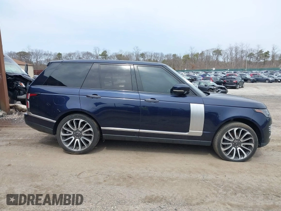 2018 Land Rover Range Rover Autobiography with VIN SALGV2RE6JA500565, listed as a IAAI auction lot 41881409 with 32,559 mi miles and . Bid and sale history available at DreamBid. Image 13.