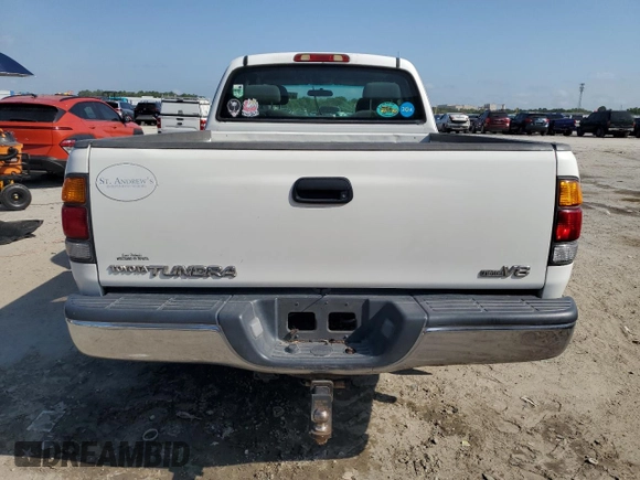 2003 Toyota Tundra SR5 with VIN 5TBRT34103S366909, listed as a Copart auction lot 51412345 with Not Provided miles and Non Repairable. Bid and sale history available at DreamBid. Image 6.