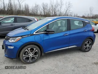 2017 Chevrolet Bolt EV Premier with VIN 1G1FX6S09H4165208, listed as a Copart auction lot 52070445 with 41,995 mi miles and Salvage Title. Bid and sale history available at carsss.com. Image 1.