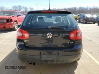 2009 Volkswagen Rabbit S with VIN WVWDA71K89W147409, listed as a Copart auction lot 48460385 with 200,857 mi miles and Salvage Title. Bid and sale history available at carsss.com. Image 6.