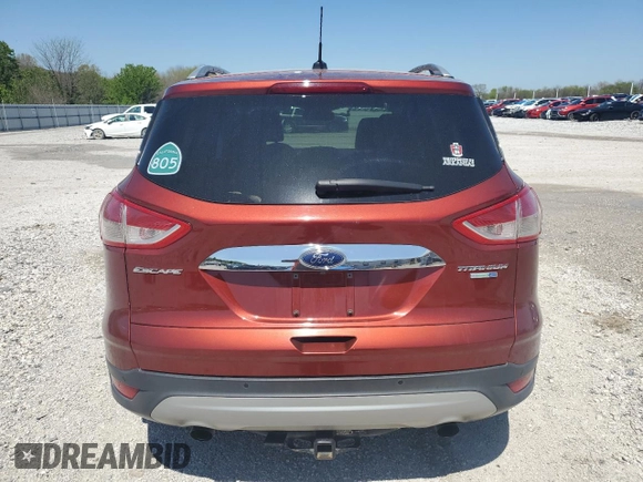 2016 Ford Escape Titanium z VIN 1FMCU9J99GUA91223, wystawiony jako Copart lot #54666545 z przebiegiem 109 684 mil mil oraz Szkoda całkowita • Salvage title. Historia ofert i sprzedaży dostępna na DreamBid. Obrazek 6.